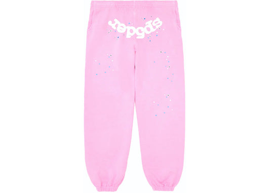 Sp5der OG Web Pink Sweats