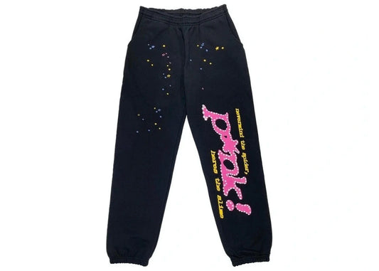 Sp5der Sweats Black/Pink