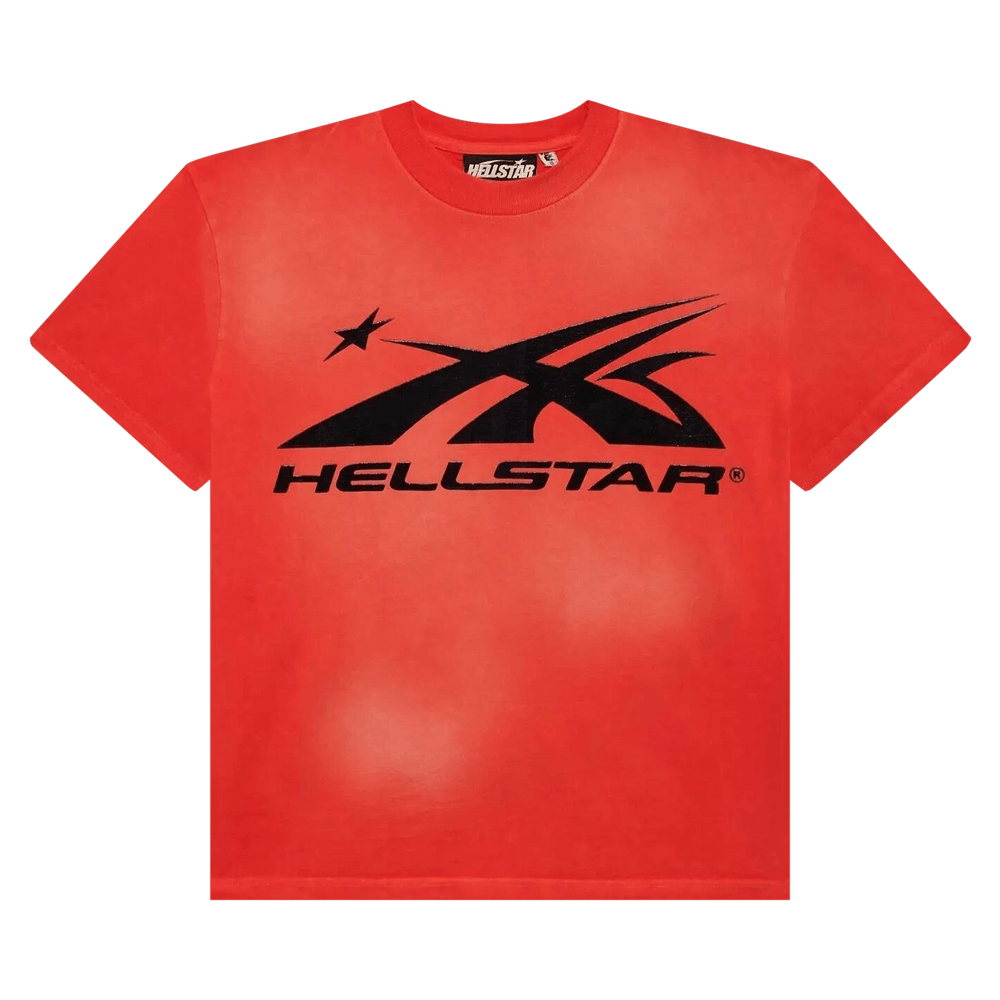 Hellstar Core Logo Gel T-shirt Red/Black