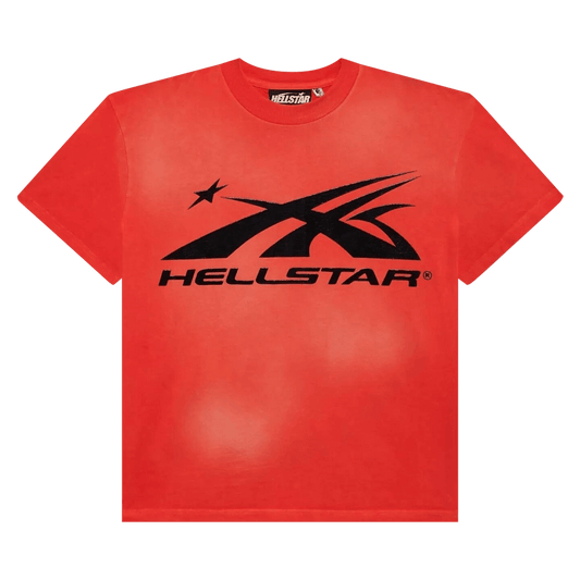 Hellstar Core Logo Gel T-shirt Red/Black