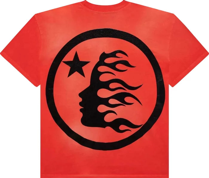 Hellstar Core Logo Gel T-shirt Red/Black