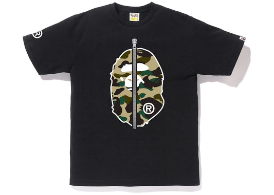 Bape 1st Camo 2nd Ape Black Tee