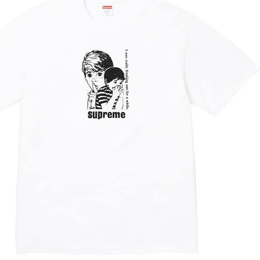 Supreme Trippin White Tee