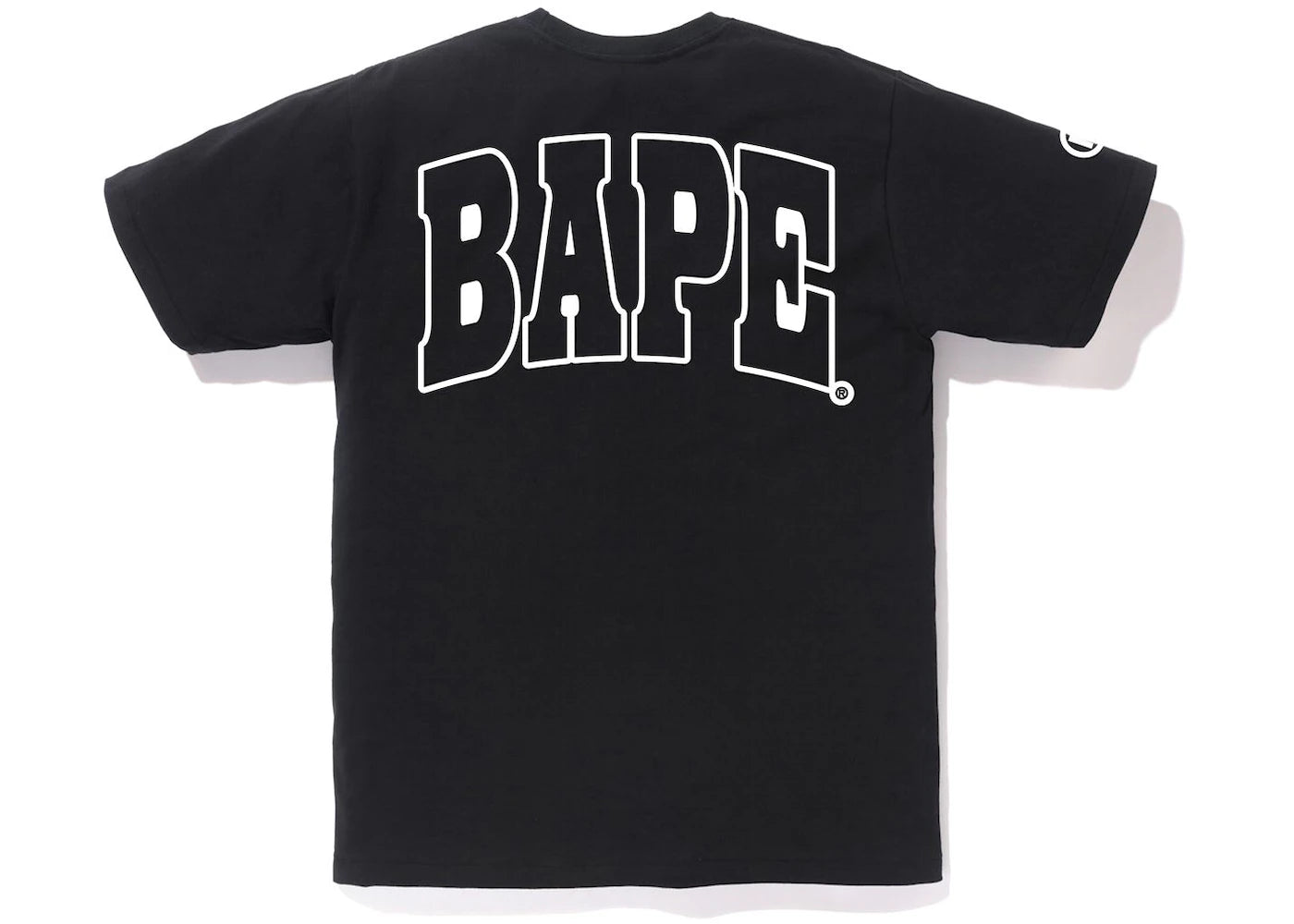 Bape 1st Camo 2nd Ape Black Tee