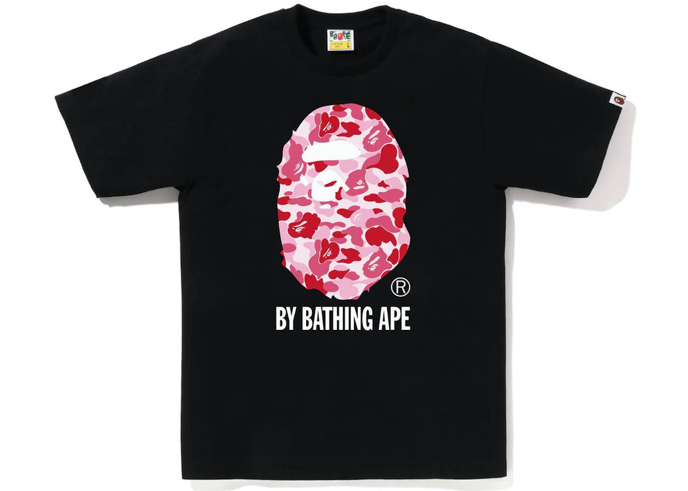 Bape ABC Camo By Bathing Ape Black / Pink Tee