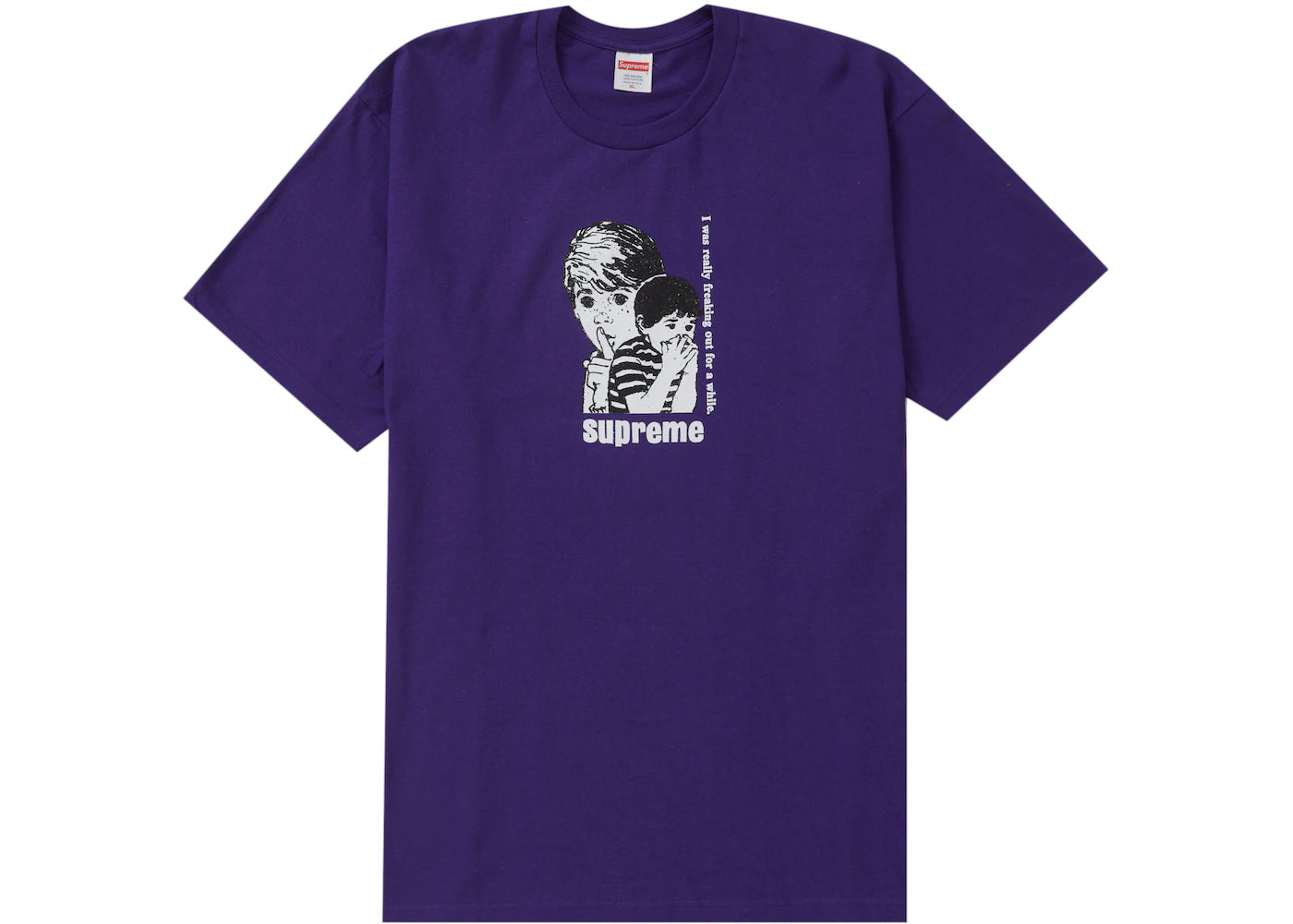 Supreme Trippin Purple Tee