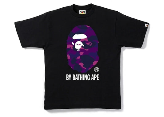 Bape Color Camo By Bathing Ape Black / Purple Tee