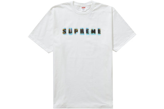 Supreme Stencil White Tee