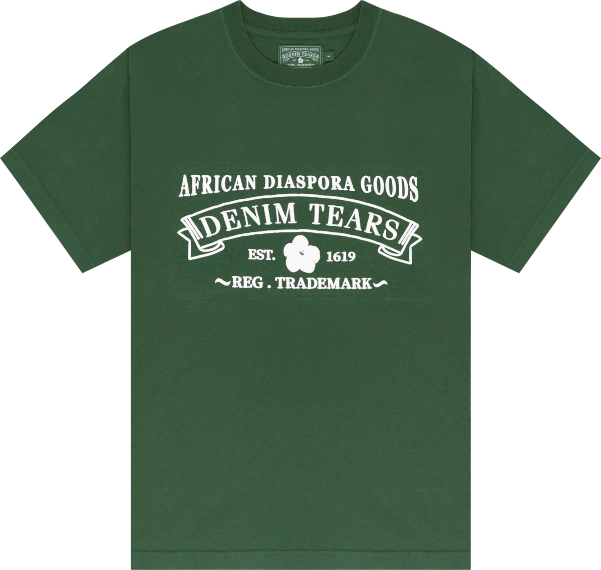 Denim Tears ADG Vintage Green Tee