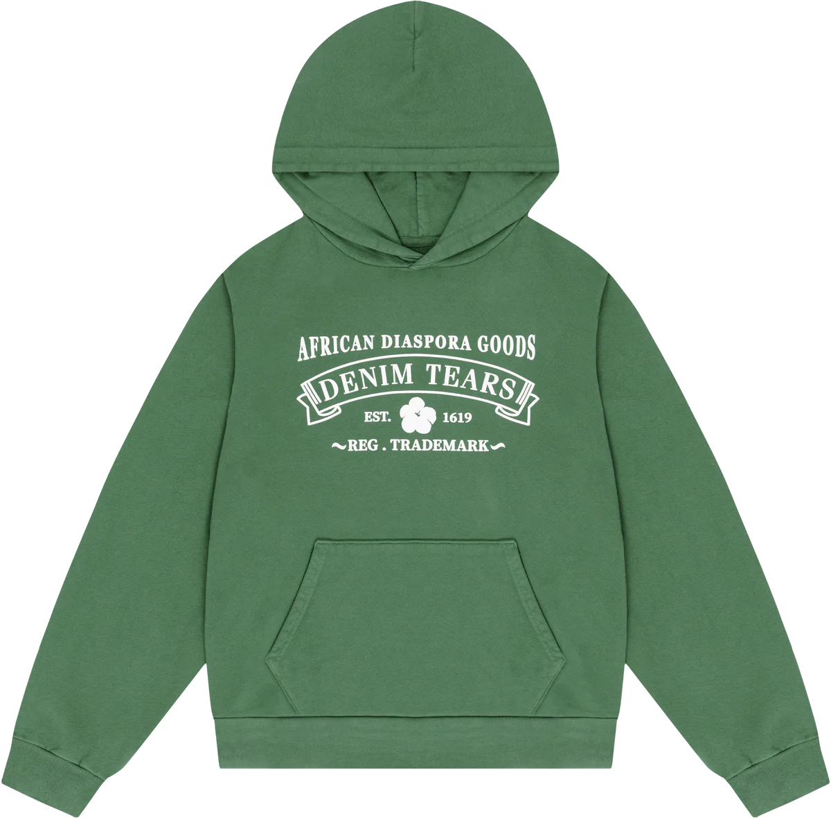 Denim Tears ADG Vintage Green Hoodie