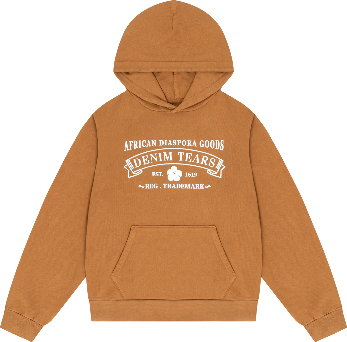 Denim Tears ADG Toasted Peanut Hoodie