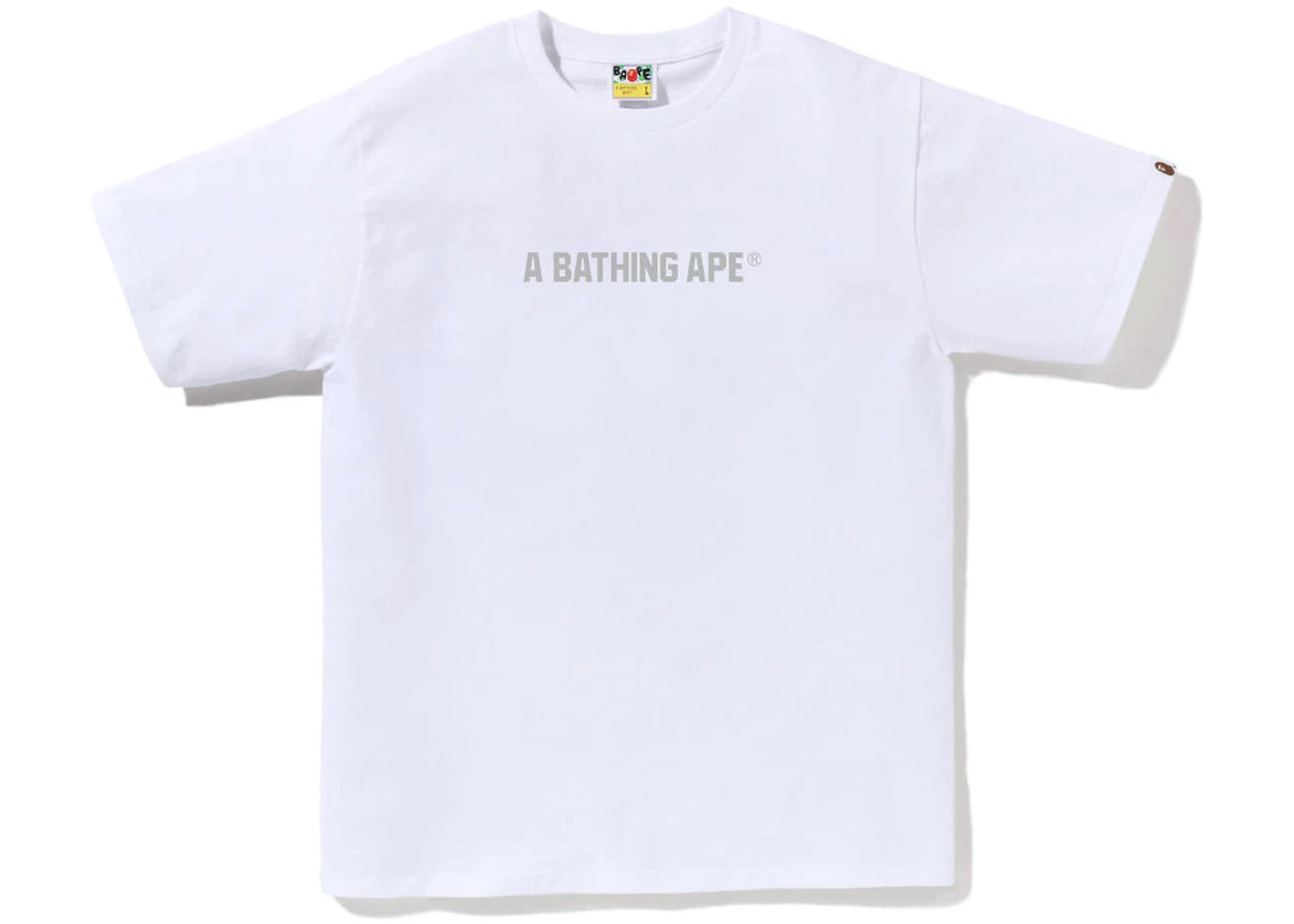 Bape Honeycomb Camo Bape Busy Works White / Grey Tee