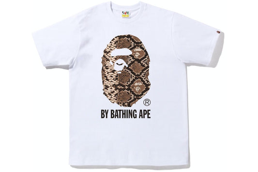 Bape Snake White/Beige By Bathing Ape Tee