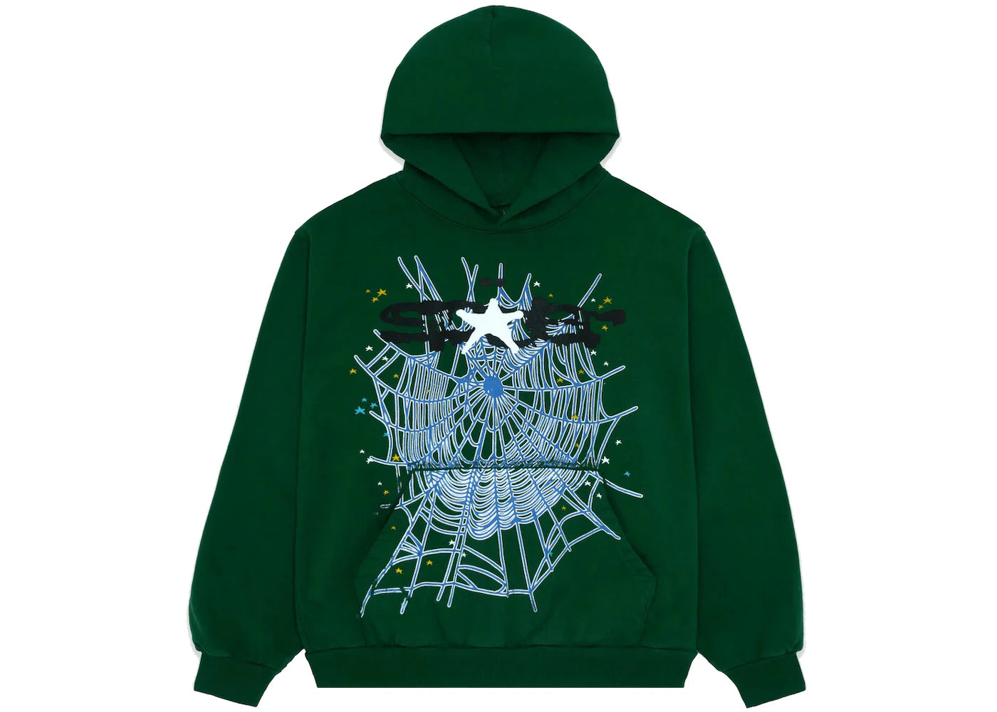 Sp5der Hunter Green Hoodie