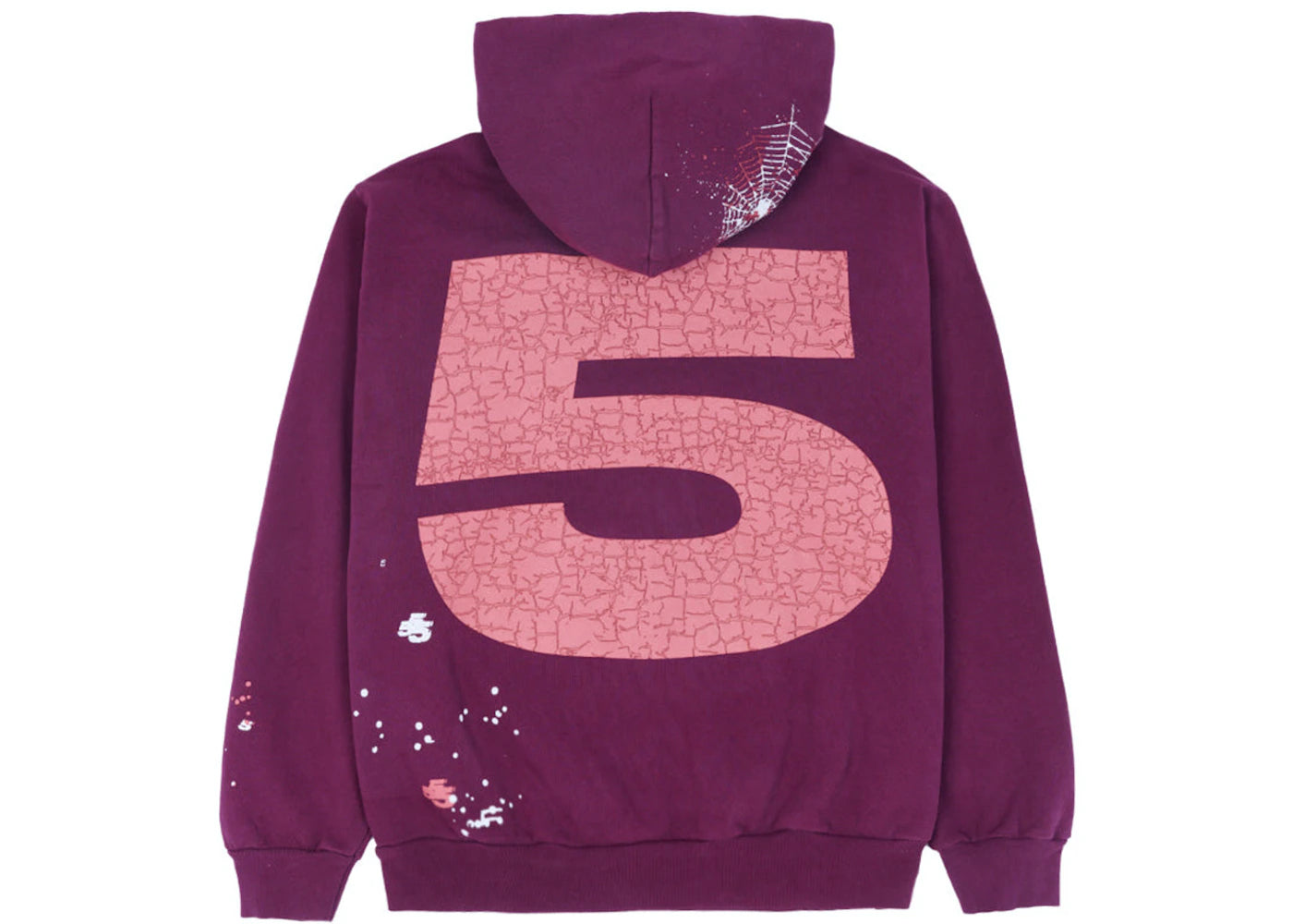 Sp5der Nocturnal Highway Hoodie Purple