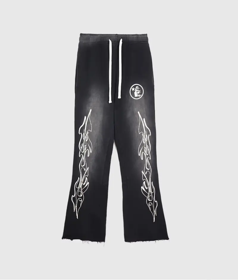 Hellstar Flare Sweatpants Black