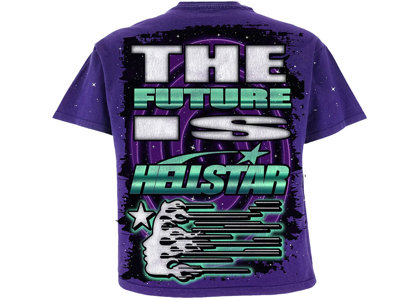 Hellstar Goggles T-shirt Purple