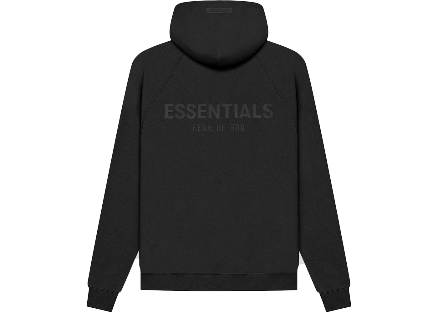 Black Back Logo Hoodie