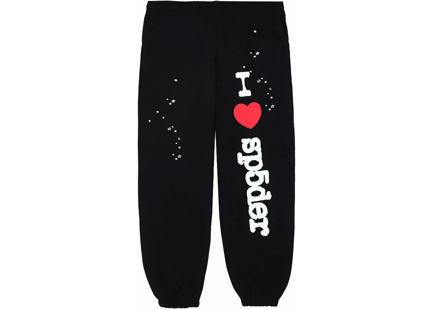 Sp5der I Heart SP5 Black Souvenir Sweats