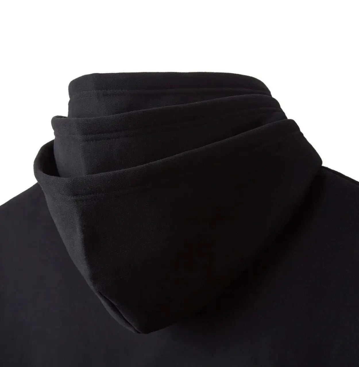 GOLD + VINTAGE GALLERY 'Triple Black' Zip-up Hoodie