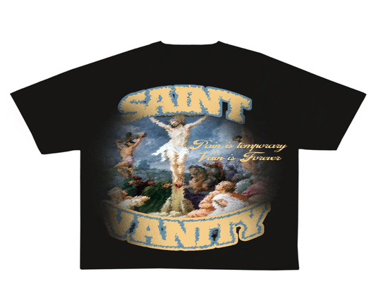 Saint Vanity Blurry Cross tee