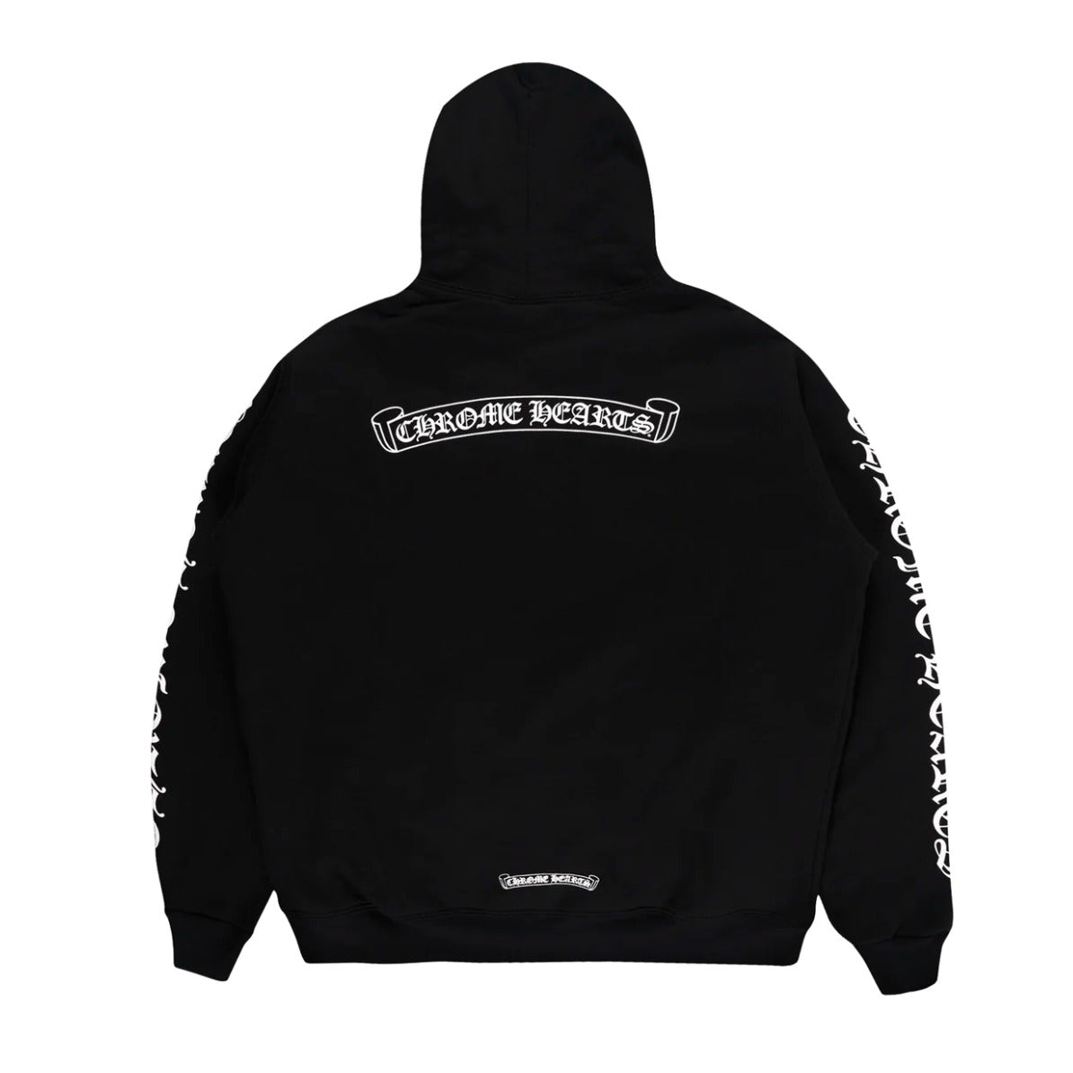 Chrome Hearts Scroll Logo Hoodie