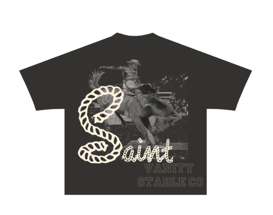 Saint Vanity Grey Stable tee